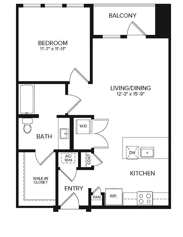 Floor plan A2 ANSI