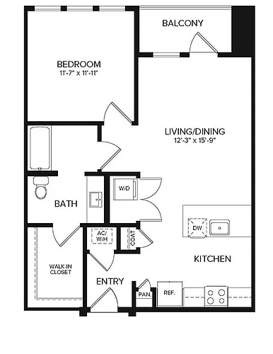 Floor plan A2 ANSI