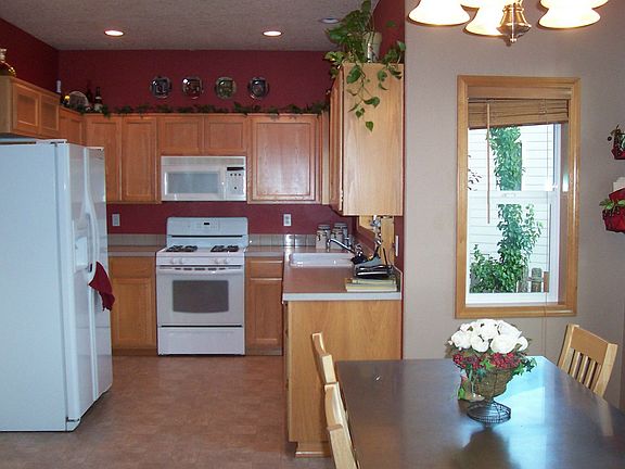 Dinning area and kitchen