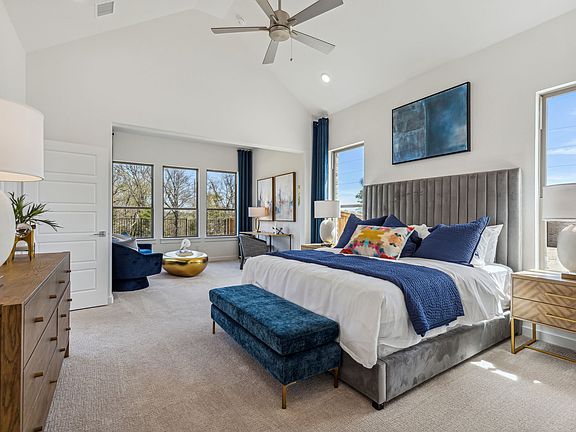 Primary Suite in the Van Gogh II home plan by Trophy Signature Homes - REPRESENTATIVE PHOTO