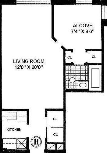 2nd image of 25 W 13th St APT 3HN