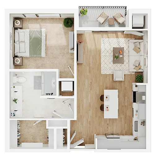 Floor plan B3