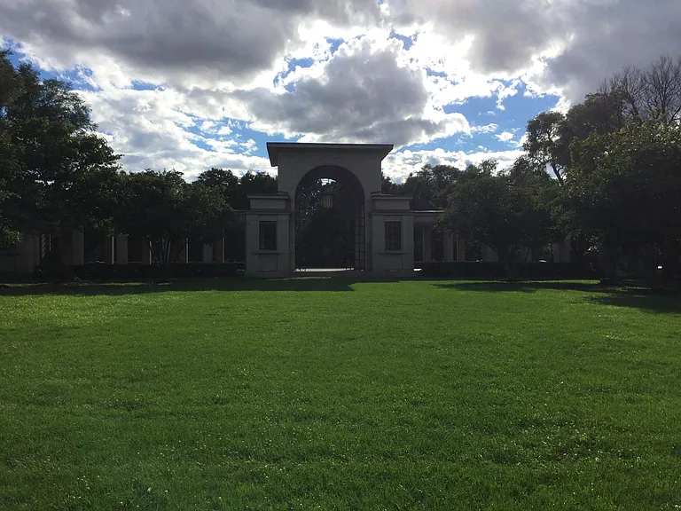 The Douglass Arch was originally part of a famous Conservatory.