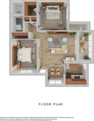 2 Bedroom 1 Bath 2 Bedroom 1 Bath