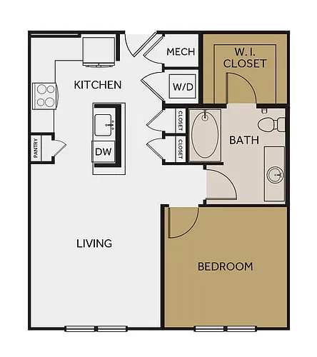 Floor plan A1a
