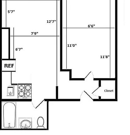 2nd image of 40 W 96th St #3