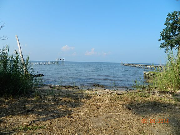 View from back stairs