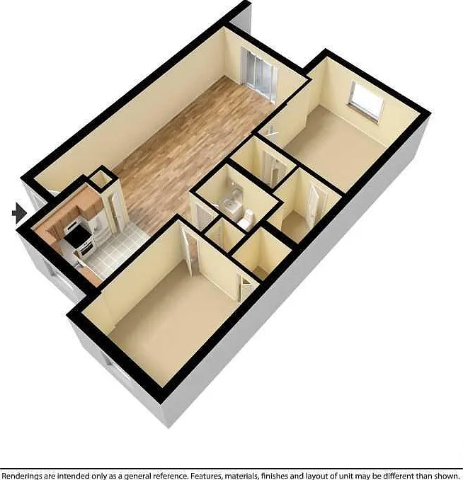 Spacious Living Floor Plan