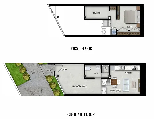Floor plan E1