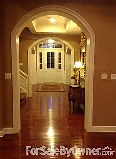 Front hall
						:
						Hardwood flooring on main level