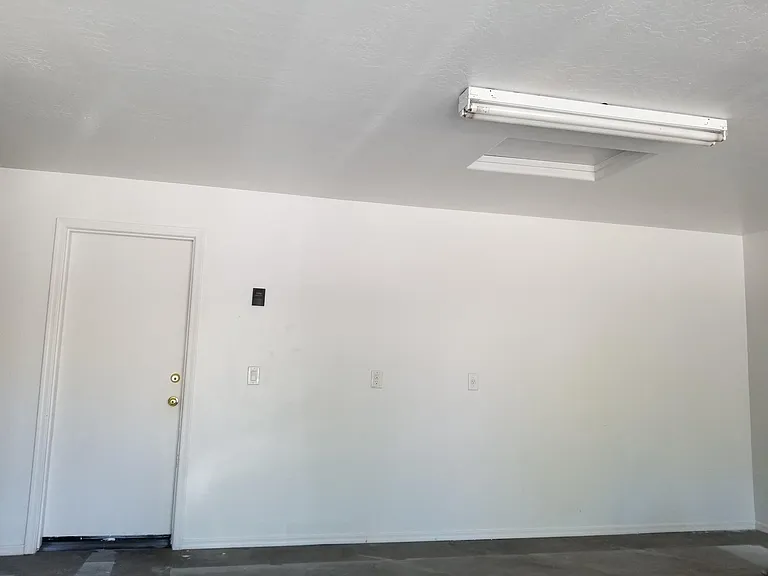 House entrance from garage