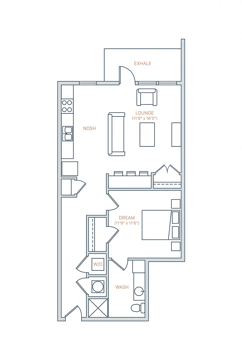 Floor plan A1A