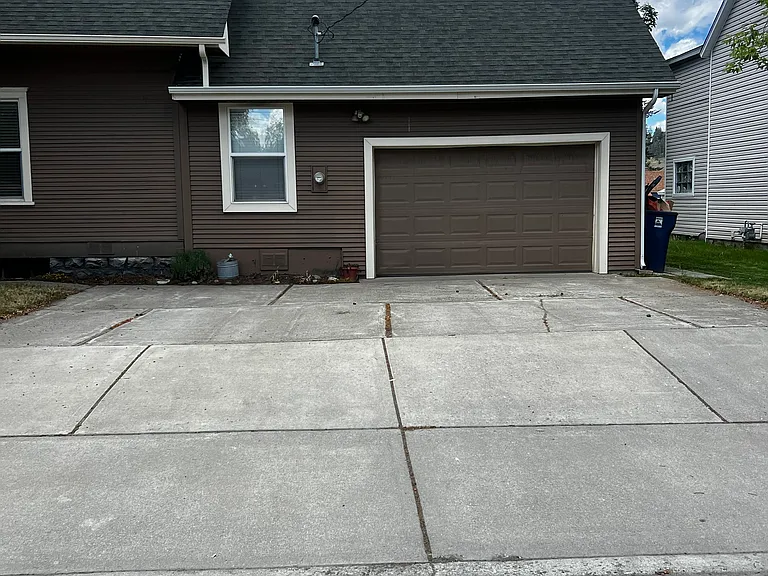 parking and garage area