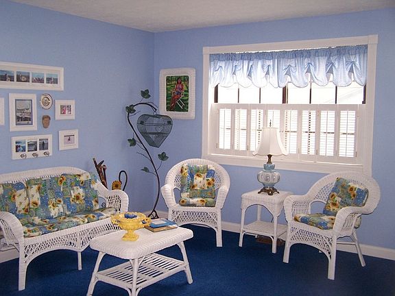 One of the upper level bedrooms