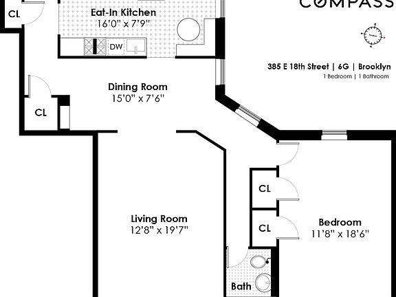2nd image of 385 E 18th St APT 6G