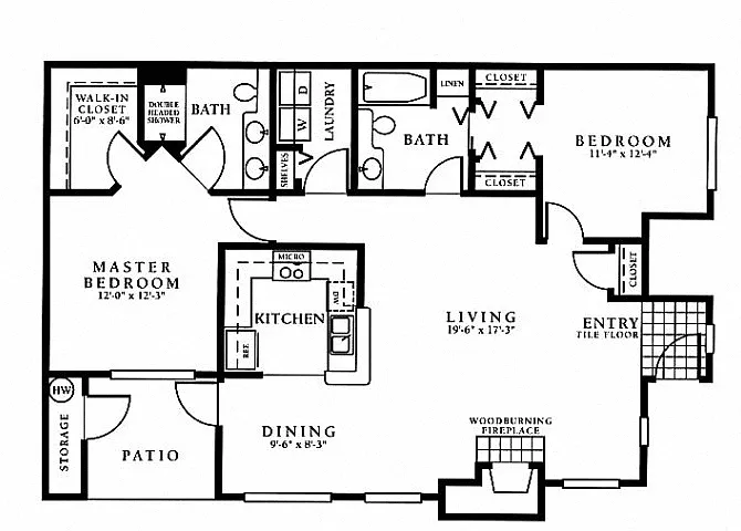 Floor plan Huntington