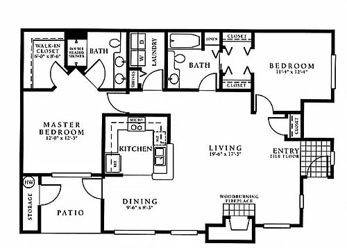 Floor plan Huntington