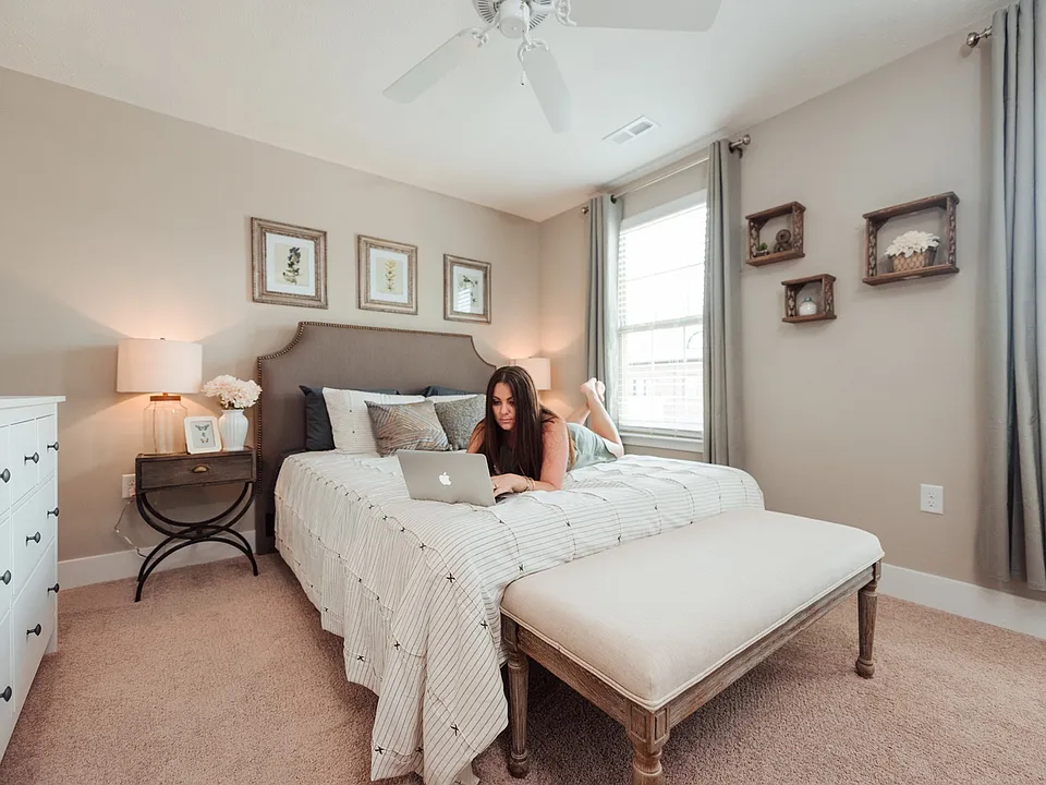 Spacious bedrooms