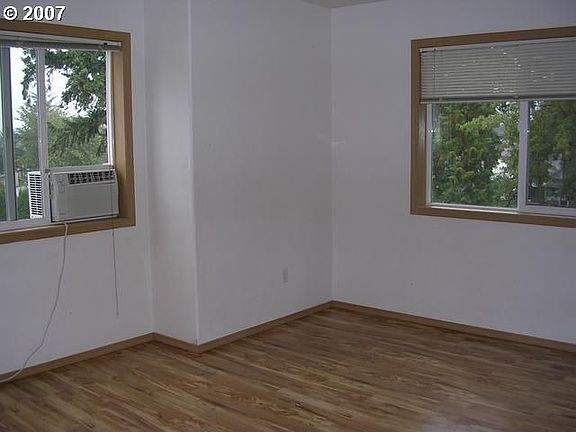 Bedrooms are decent size. Wait til you see the walk-in closet! Beautiful trees