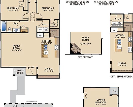 Floor Plan and Options