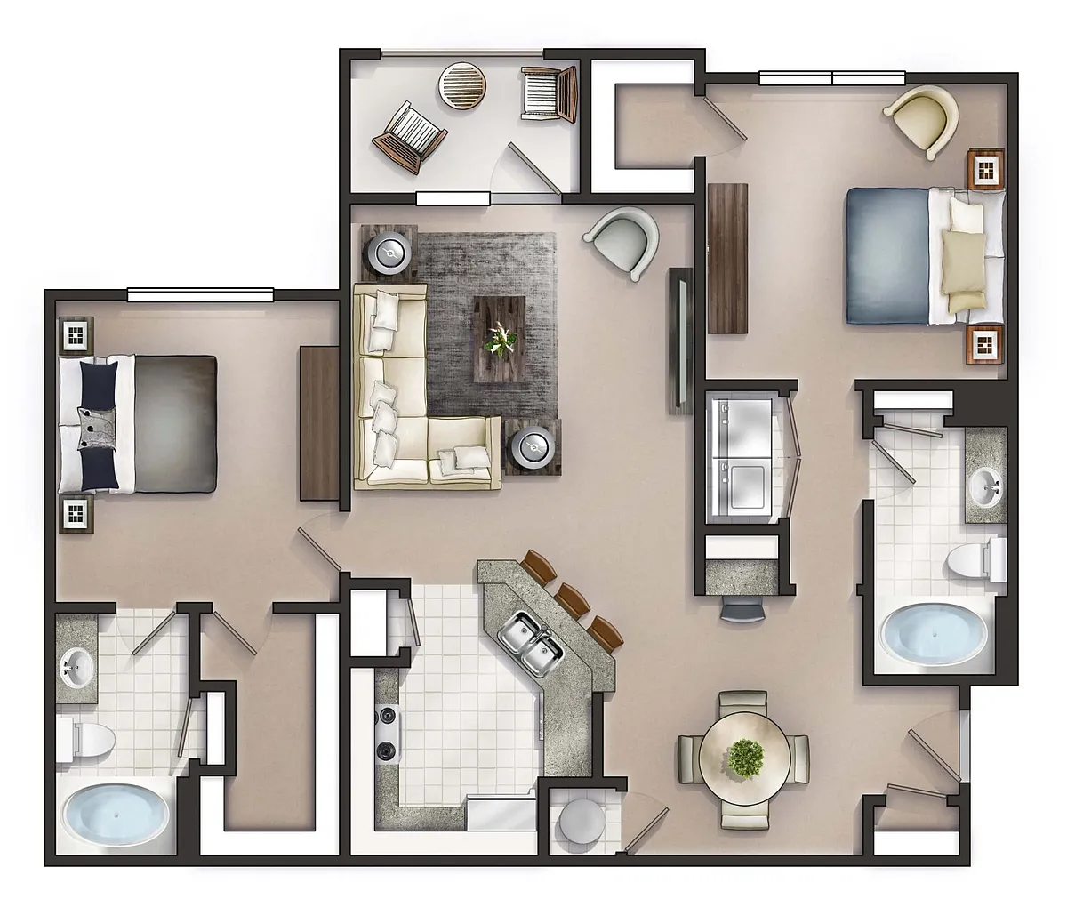 Floor plan Belvedere