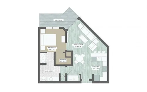 Floor plan Montgomery (A3)