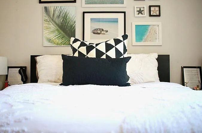 Bedroom decorated
