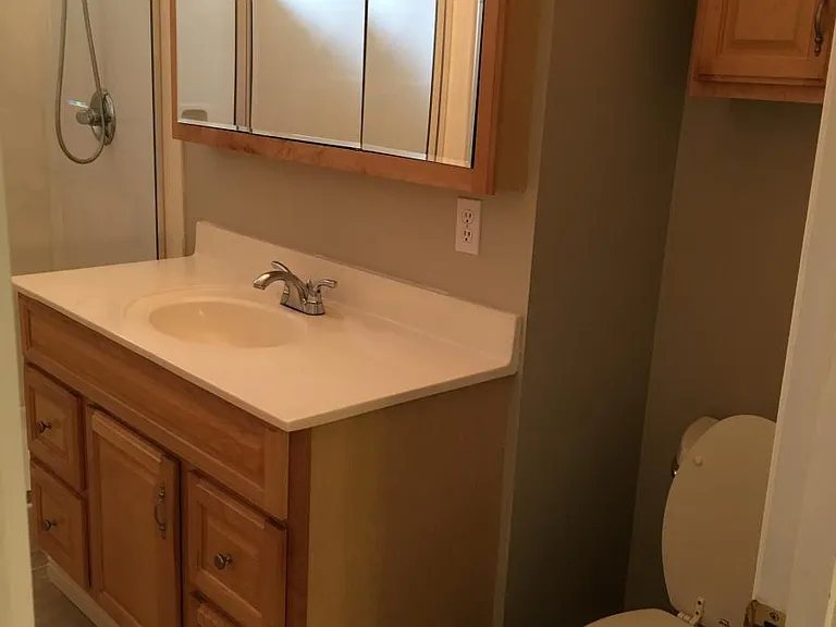 Master bathroom.