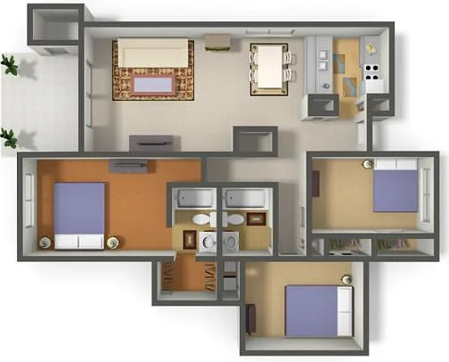 Floor plan C1
