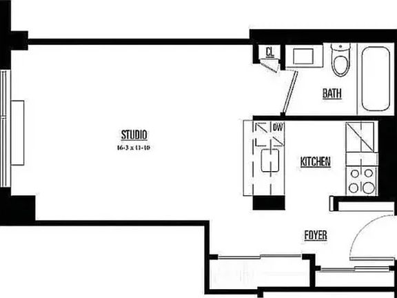2nd image of 200 E 11th St APT 503