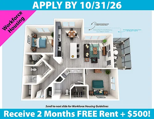 Floor plan Lifestyle Thirteen WFH