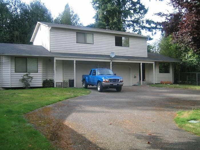 View from Driveway, B is on R side