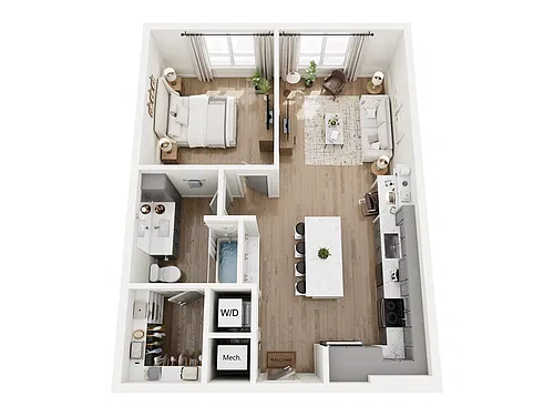 Floor plan A72