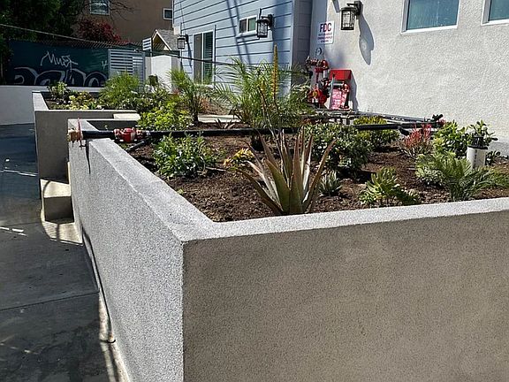 Front of the building