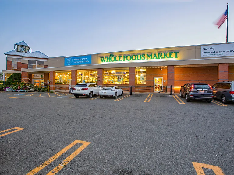 Whole Foods is nearby