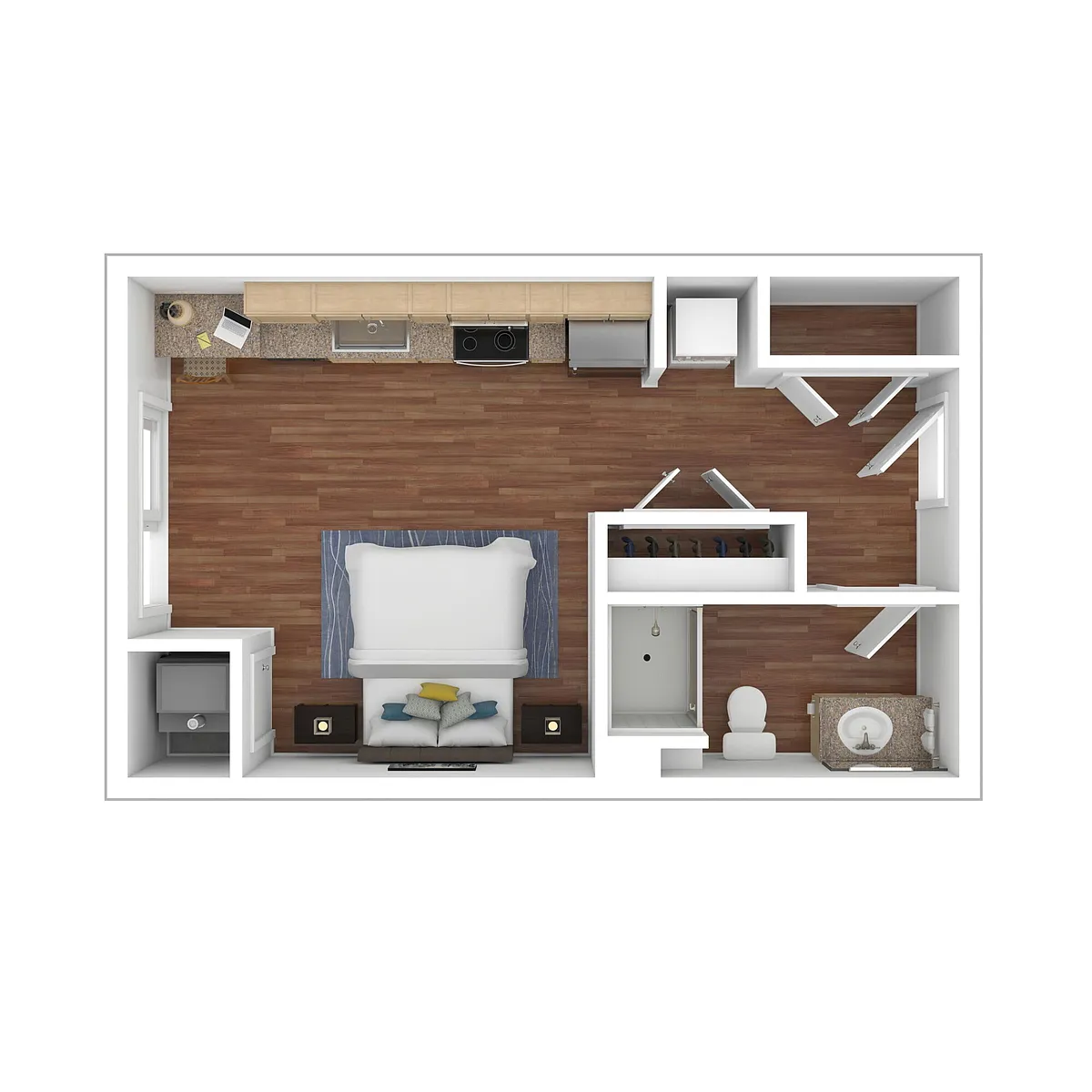 Floor plan Studio