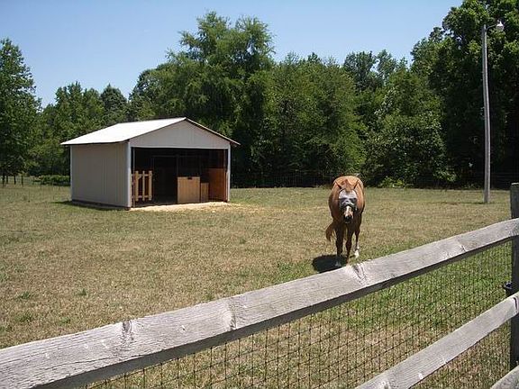 Fenced Pastur With Loafing Shed