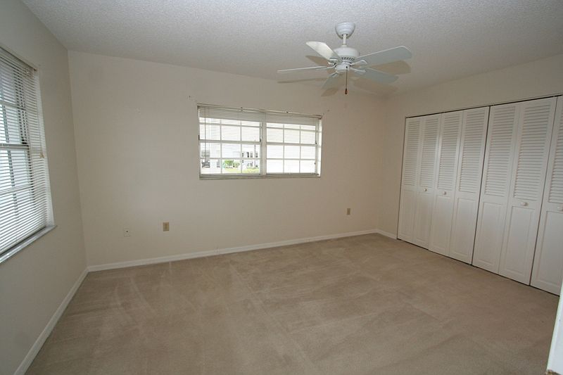 Spacious master bedroom