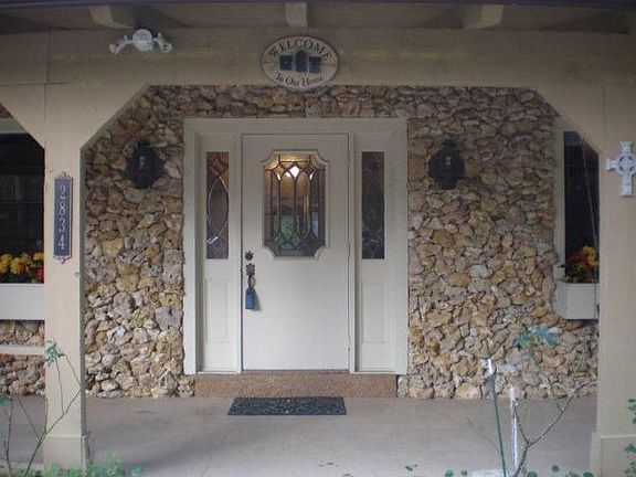 Approaching front door