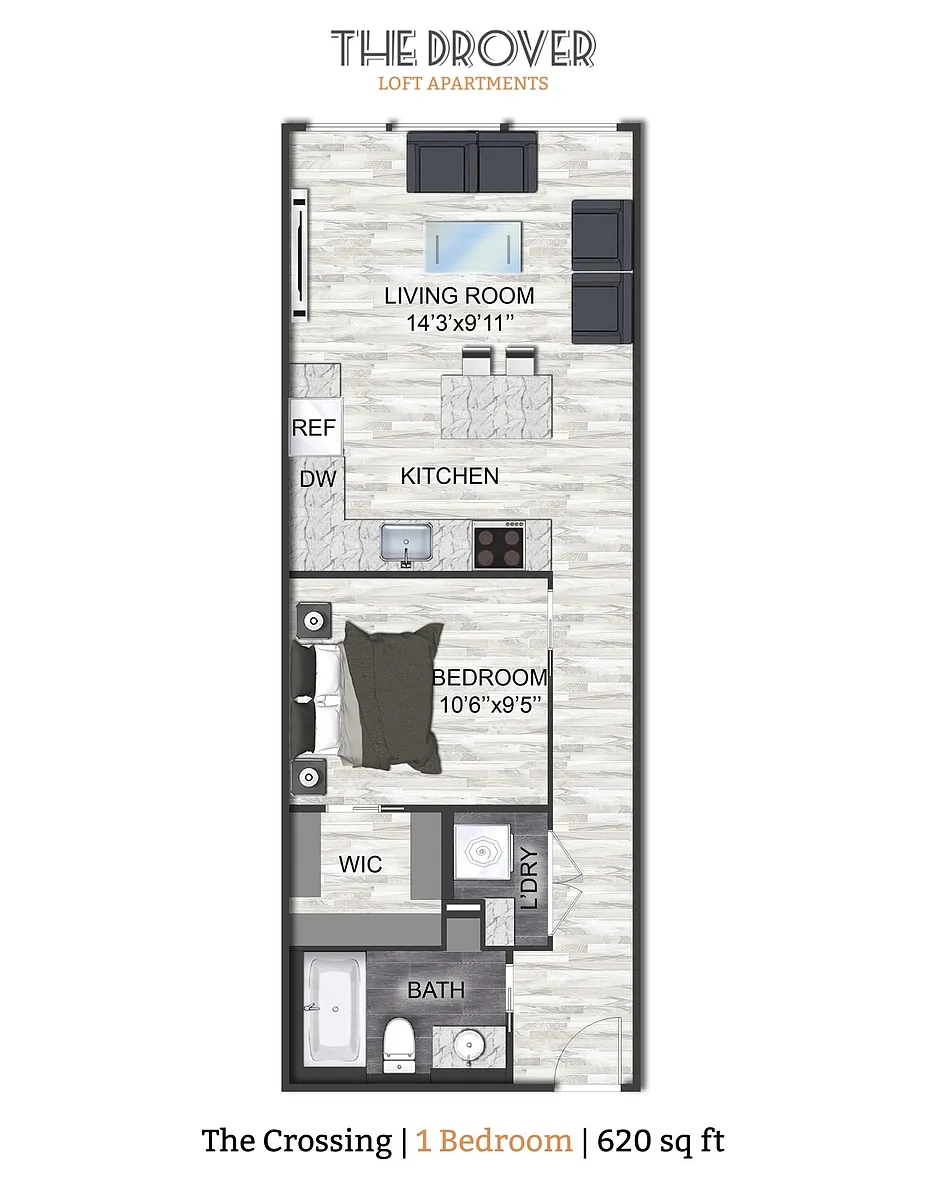 Floor plan The Crossing