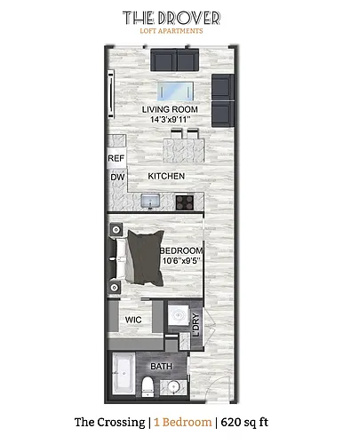 Floor plan The Crossing