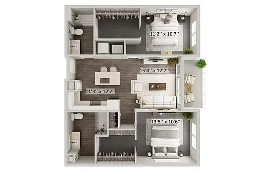 Floor plan Scarlet