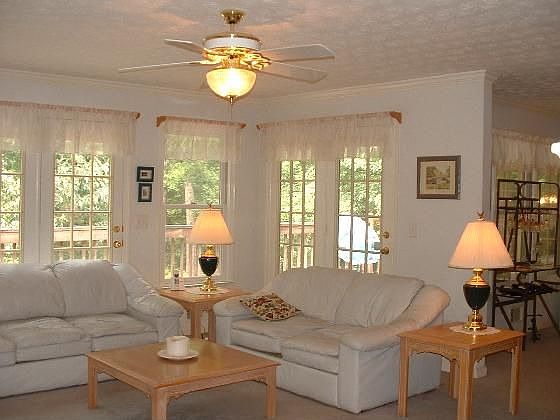 Beatiful french doors leading to deck