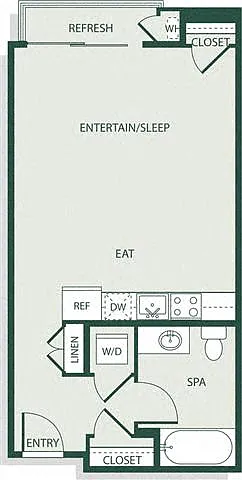 Floor plan S1A