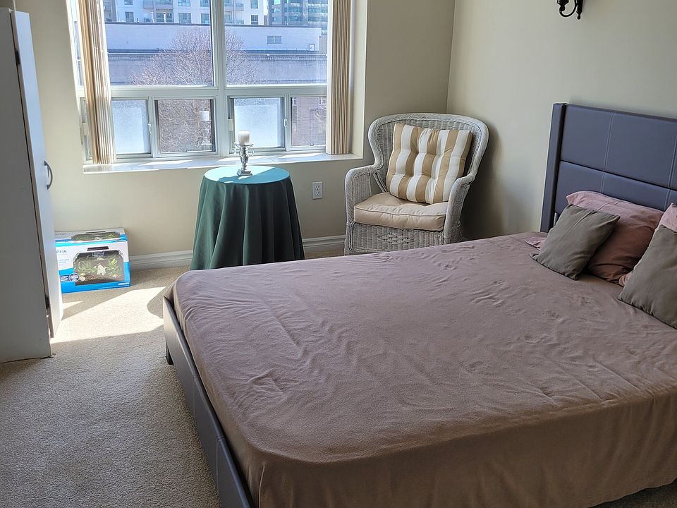 Bedroom A: $1,030 Private room with Queen sized Bed (Private Bathroom)