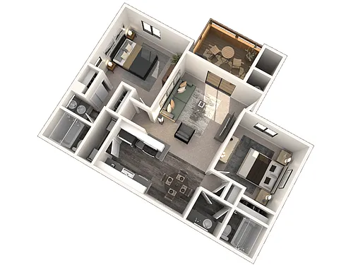 Floor plan The Puerto Vallarta