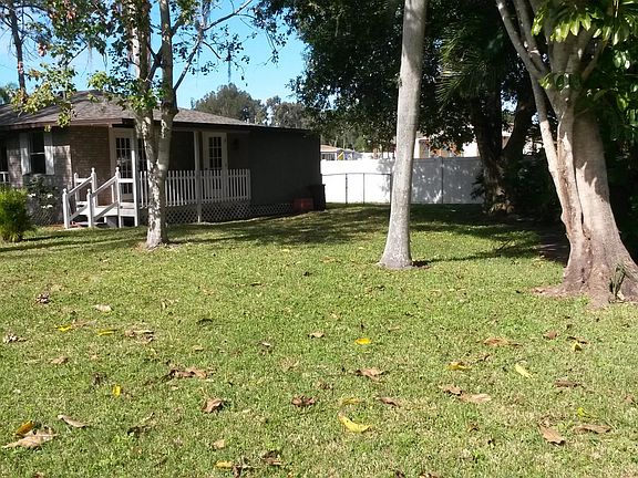 Backyard (fenced)