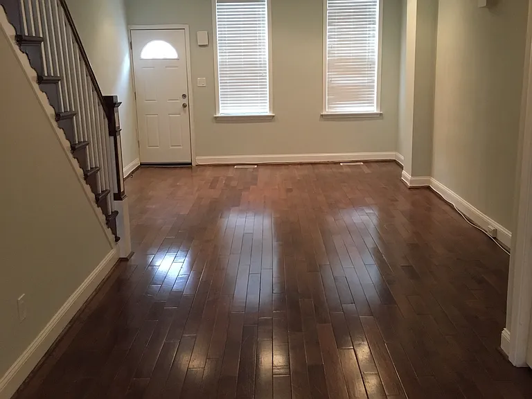 living room without furniture