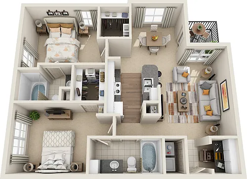 Floor plan B1