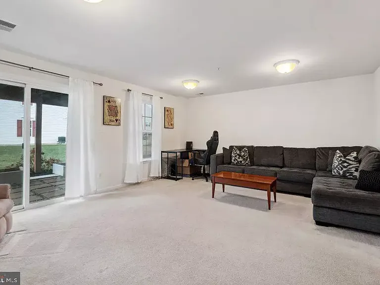 Old flooring was carpet